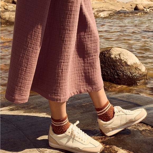 Madewell league sneakers washed nubuck leather - Picture 4 of 7